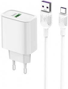 Зарядний пристрій Hoco C69A White (C69A White)