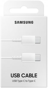 Кабель Samsung Type-C / Type-C 1m White (EP-DA705BWRGRU)