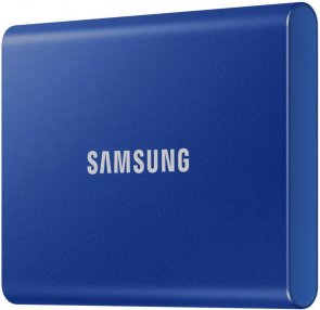 Зовнішній твердотільний накопичувач Samsung T7 500GB Indigo Blue (MU-PC500H/WW)