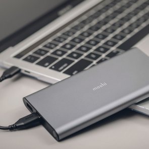 Батарея універсальна Moshi IonSlim 10300mAh Titanium Gray (99MO022145)