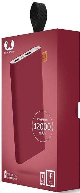 Батарея універсальна Fresh 'N Rebel V2 12000mAh Ruby (2PB4500RU)