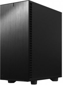 ATX, Fractal Design Define 7 Compact Dark Tempered Glass, No PSU, Fan 1x14cm, 1x12cm, 2xUSB3.0, 2xUSB2.0, 1xUSB-C, Black, прозора бокова стінка