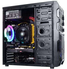 ПК ARTLINE Gaming X32 (X32v05) Intel Core i3-10100 3.6-4.3 GHz/2x8GB/SSD 480GB/RX 580 8GB/No ODD/No OS