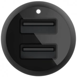 Зарядний пристрій Belkin Boost Charger 2xUSB 24W Black (CCB001BTBK)