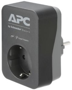 Мережевий фільтр APC Essential SurgeArrest Black (PME1WB-RS)