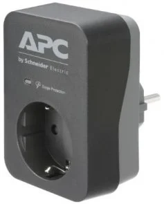 Фото: Мережевий фільтр APC Essential SurgeArrest Black (PME1WB-RS) № 2 | KTC