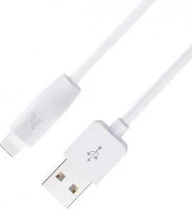 Фото: Кабель Hoco X1 Times speed 2.4A AM / Lightning 1m White (X1 Lightning White) № 2 | KTC