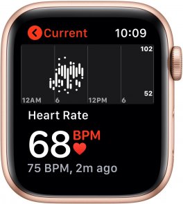 Смарт годинник Apple Watch Series SE GPS 44mm Gold Aluminium Case with Pink Sand Sport Band (MYDR2)