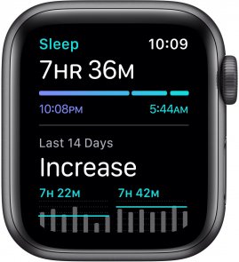 Смарт годинник Apple Watch Nike Series SE GPS 40mm Space Gray Aluminium Case with Anthracite/Black (MYYF2)