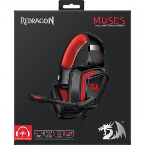 Гарнітура Redragon Muses Black/Red (78389)