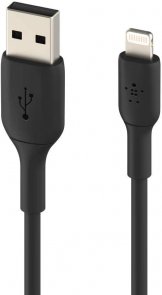 Кабель Belkin PVC AM / Lightning 2m Black (CAA001BT2MBK)