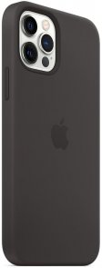 Чохол Apple for iPhone 12/12 Pro - Silicone Case with MagSafe Black (MHL73)