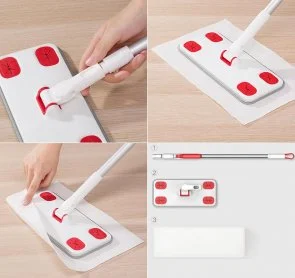 Фото: Швабра Yijie Non-Woven Disposable Mop (Yijie YS-01) № 6 | KTC