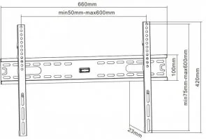 Фото: Кронштейн UniBracket BZ03-60 Black № 3 | KTC
