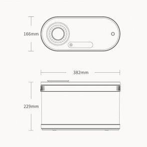 Акваріум Xiaomi Geometry Fish Tank Aquaponics Ecosystem (HF-JHYG001)