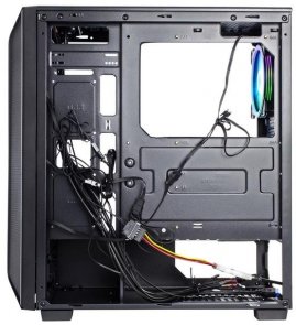 Корпус QUBE Rhino Black with window (RHINO_FMNU3)