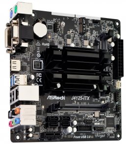 Материнська плата AsRock J4125-ITX