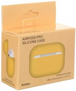 Фото: Чохол HiC for Airpods Pro - Silicone Case Golden № 3 | KTC