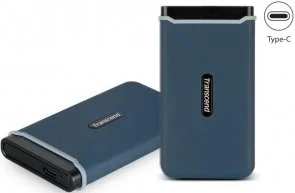 Фото: Зовнішній SSD-накопичувач Transcend ESD370C 1TB Navy Blue (TS1TESD370C) № 4 | KTC