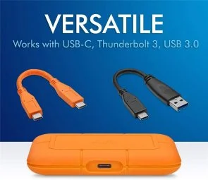 Фото: Зовнішній SSD-накопичувач LaCie Rugged 1TB (STHR1000800) № 3 | KTC