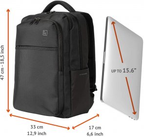 Рюкзак для ноутбука Tucano Marte Gravity AGS Black (BKMAR15-AGS-BK)