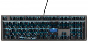 Клавіатура Ducky Shine 7 Cherry Speed Silver Gray/Black (DKSH1808ST-PURALAHT1)