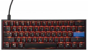  Клавіатура Ducky One 2 Mini Cherry Brown Black/White (DKON2061ST-BURALAZT1)