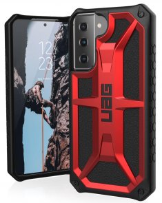  Чохол UAG for Samsung Galaxy S21 - Monarch Crimson (212811119494)