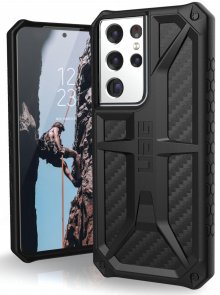 Чохол-накладка Urban Armor Gear для Samsung Galaxy S21 Ultra - Monarch Carbon Fiber