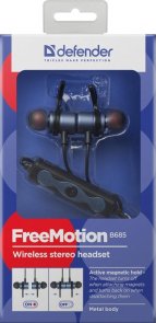 Гарнітура Defender FreeMotion B685 Blue Metallic (63685)