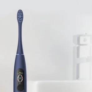 Фото: Електрична зубна щітка Oclean X Pro Navy Blue (OLED) № 10 | KTC