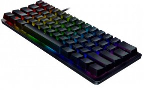 Клавіатура Razer Huntsman Mini Purple Switch RU Black (RZ03-03391500-R3R1)