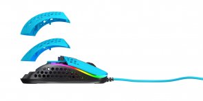 Миша Xtrfy M42 RGB USB Miami Blue (XG-M42-RGB-BLUE)