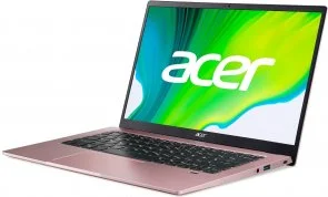 Фото: Ноутбук Acer Swift 1 SF114-34 NX.A9UEU.00C Sakura Pink - 14" IPS 60 Гц / Intel Pentium / N6000 / DDR4 8 ГБ / PCI-E SSD 256 ГБ / Intel UHD Graphics № 3 | KTC
