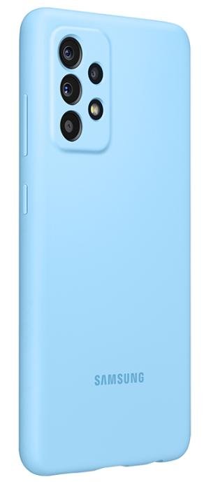  Чохол Samsung for Galaxy A52 A525 - Silicone Cover Blue (EF-PA525TLEGRU)