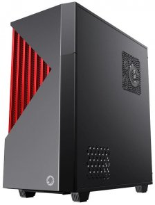 Корпус Gamemax Contac COC BG Black/Red with window (Contac COC BR)