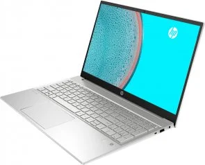 Фото: Ноутбук HP Pavilion 15-eg0080ur 2Y3A8EA Natural Silver - 15.6" 60 Гц / Intel Core i7 / i7-1165G7 / DDR4 8 ГБ / PCI-E SSD 512 ГБ / GeForce MX450 № 3 | KTC
