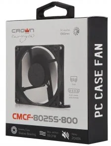 Фото: Кулер Crown CMCF-8025S-800 Black № 2 | KTC