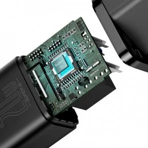 Фото: Зарядний пристрій Baseus Super Si Quick Charger PD 20W Black (CCSUP-B01) № 4 | KTC