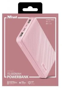 Фото: Батарея універсальна Trust Primo Compact 15000mAh Pink (23901_TRUST) № 6 | KTC