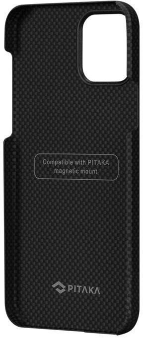 Чохол Pitaka for iPhone 12 Pro Max - MagEZ Case Plain Black/Grey (KI1202PM)