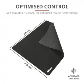 Фото: Килимок Trust Mouse Pad Size M Black (24193_TRUST) № 3 | KTC