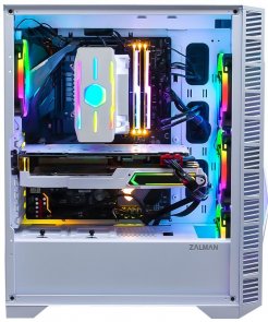 Корпус Zalman Z3 Iceberg White with window