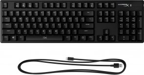 Клавіатура Kingston HyperX Alloy Origins Aqua US USB Black (HX-KB6AQX-US)