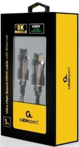 Фото: Кабель Cablexpert v2.1 Premium HDMI / HDMI 1m Black (CCBP-HDMI8K-1M) № 3 | KTC