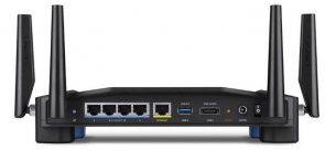Маршрутизатор Wi-Fi LinkSys WRT1900ACS Dual-Band Wi-Fi Router with Ultra-Fast 1.6 GHz CPU (WRT1900ACS-EU)