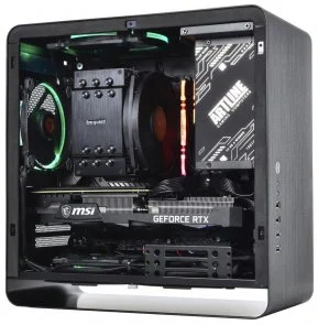 Фото: Персональний комп'ютер ARTLINE Overlord DRAGON (DRAGONv38CB) - AMD Ryzen 5 3600 / 32 ГБ DDR4 / HDD + SSD 1 ТБ + 480 ГБ / AMD / Radeon RX 6600 XT, 8 ГБ / 750 Вт № 3 | KTC