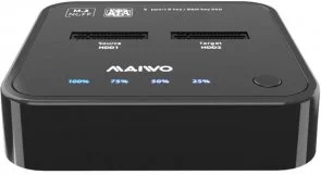 Фото: Док-станція Maiwo K3016SG1 Black № 2 | KTC