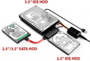 Фото: Адаптер Maiwo K132U3IS for HDD/SSD IDE/SATA3 Black № 2 | KTC