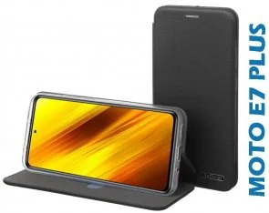 Фото: Чохол BeCover for Moto E7 Plus - Exclusive Black (706423) № 2 | KTC